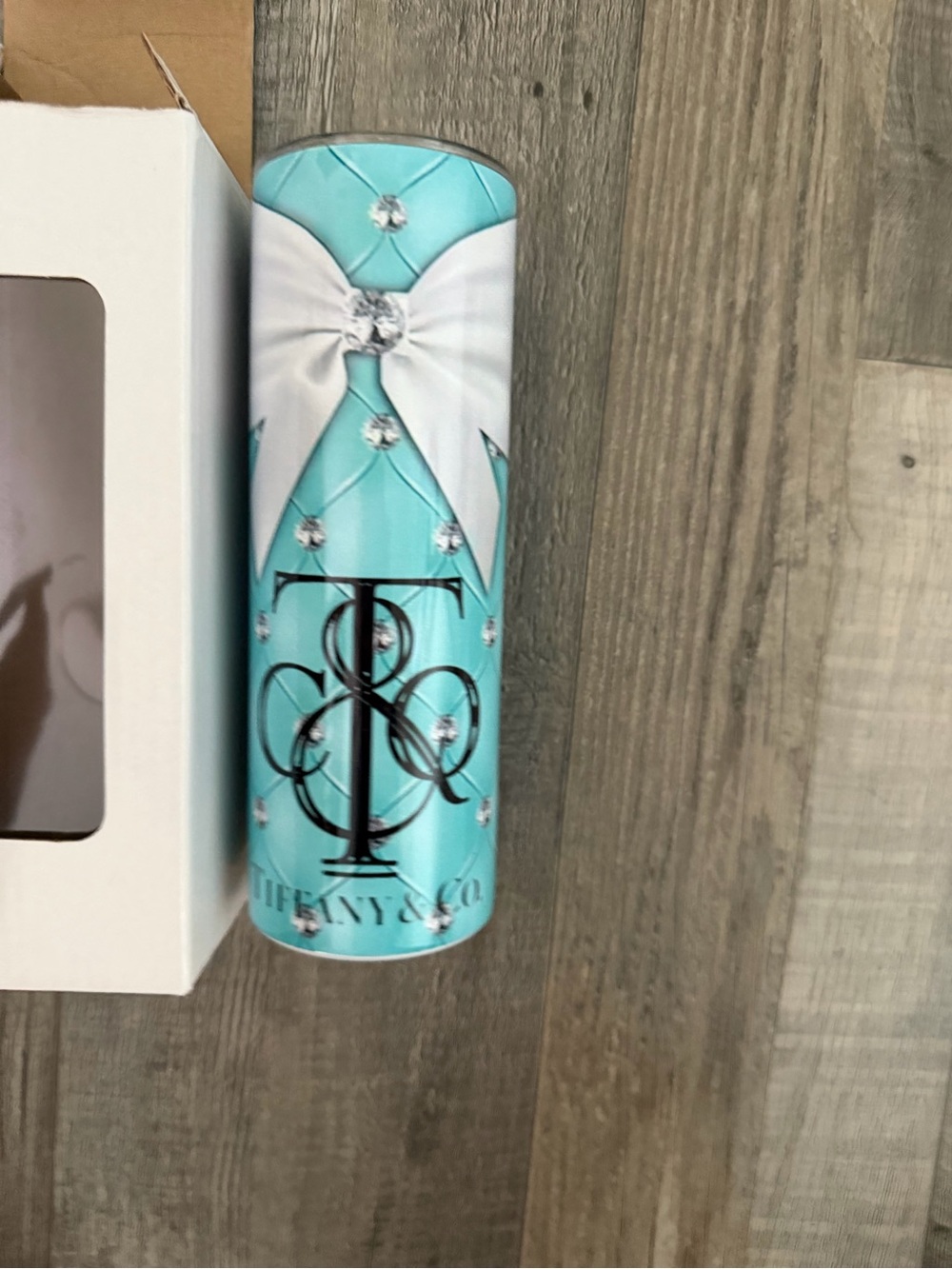 Tiffany & Co. Blue-Turquoise Decorative Bow Tin